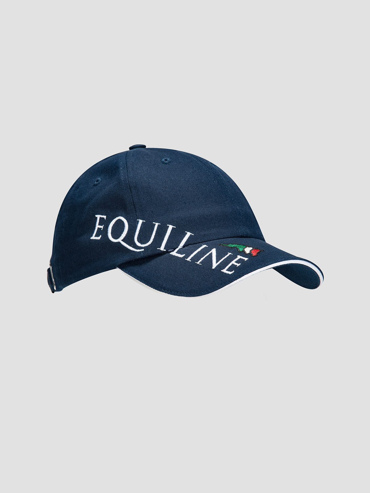 Casquette réglable Equiline avec logo Equiline bleu