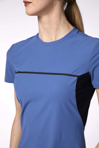 T-shirt d'entraînement Vestrum à manches courtes pour femmes Groom Air Force Blue