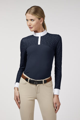 T-shirt à manches longues Vestrum pour femmes Baja Sardinia Navy