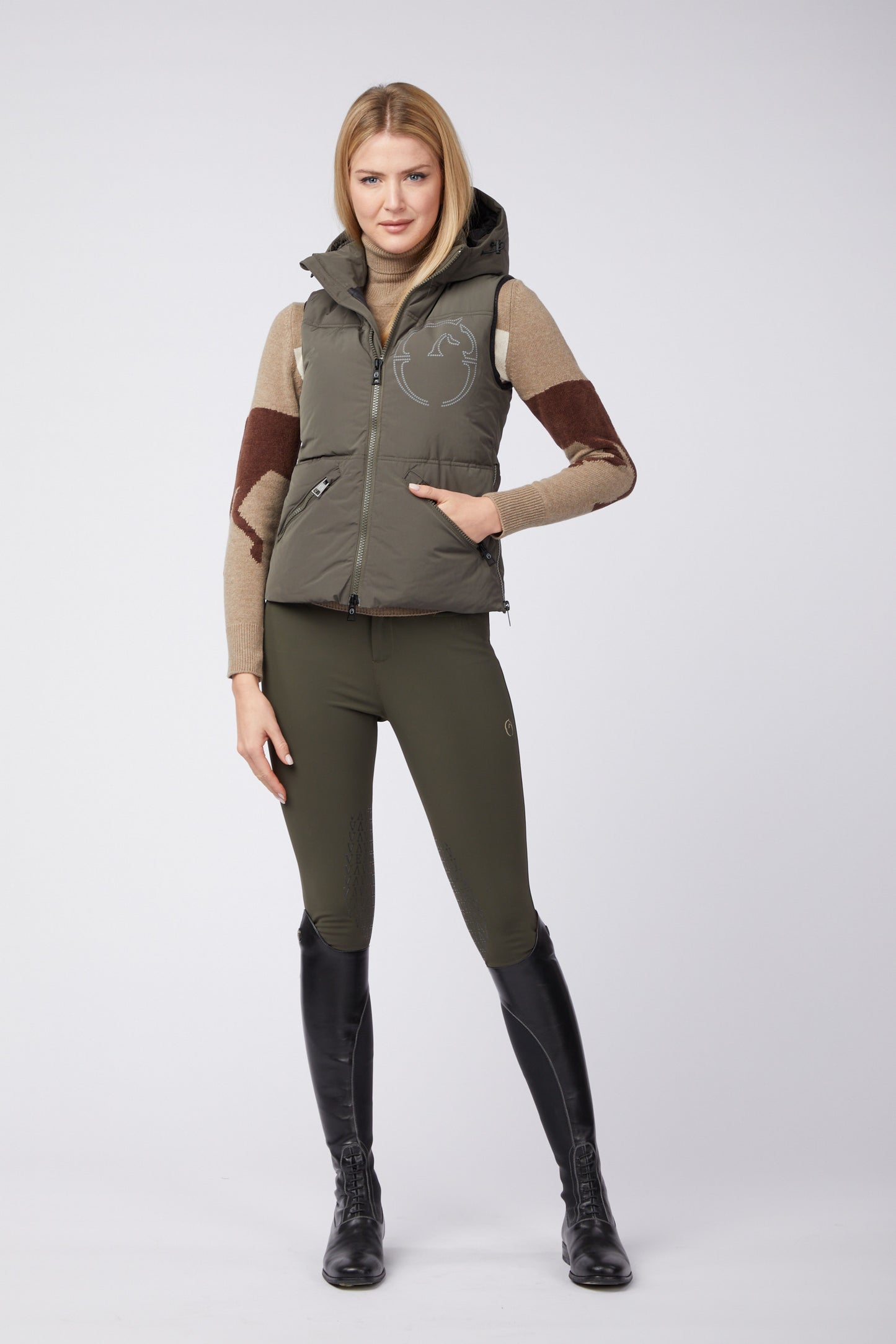 Veste matelassée Vestrum pour femmes Herne Dark Olive