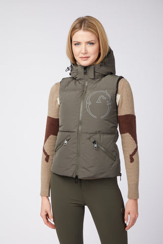Veste matelassée Vestrum pour femmes Herne Dark Olive
