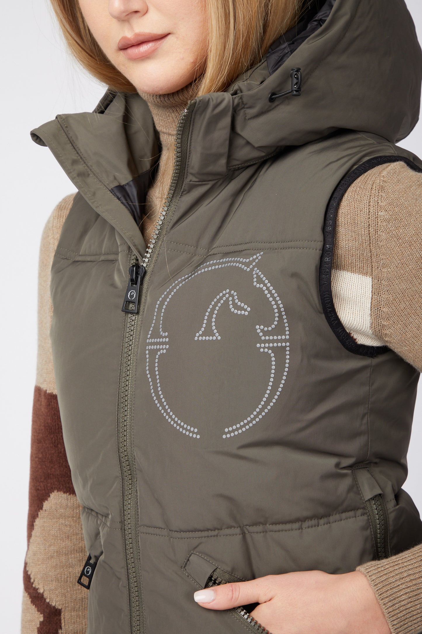 Veste matelassée Vestrum pour femmes Herne Dark Olive