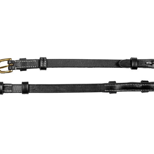 LJ Leathers New Pro Bakstukken Zwart Goud kleurig