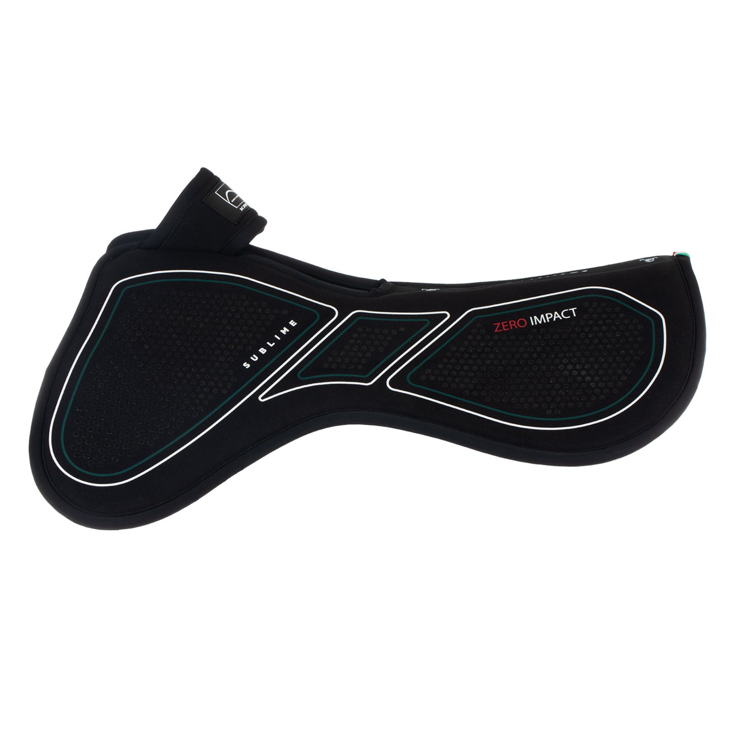 Acavallo pad de selle Zero Impact Withers Free Noir