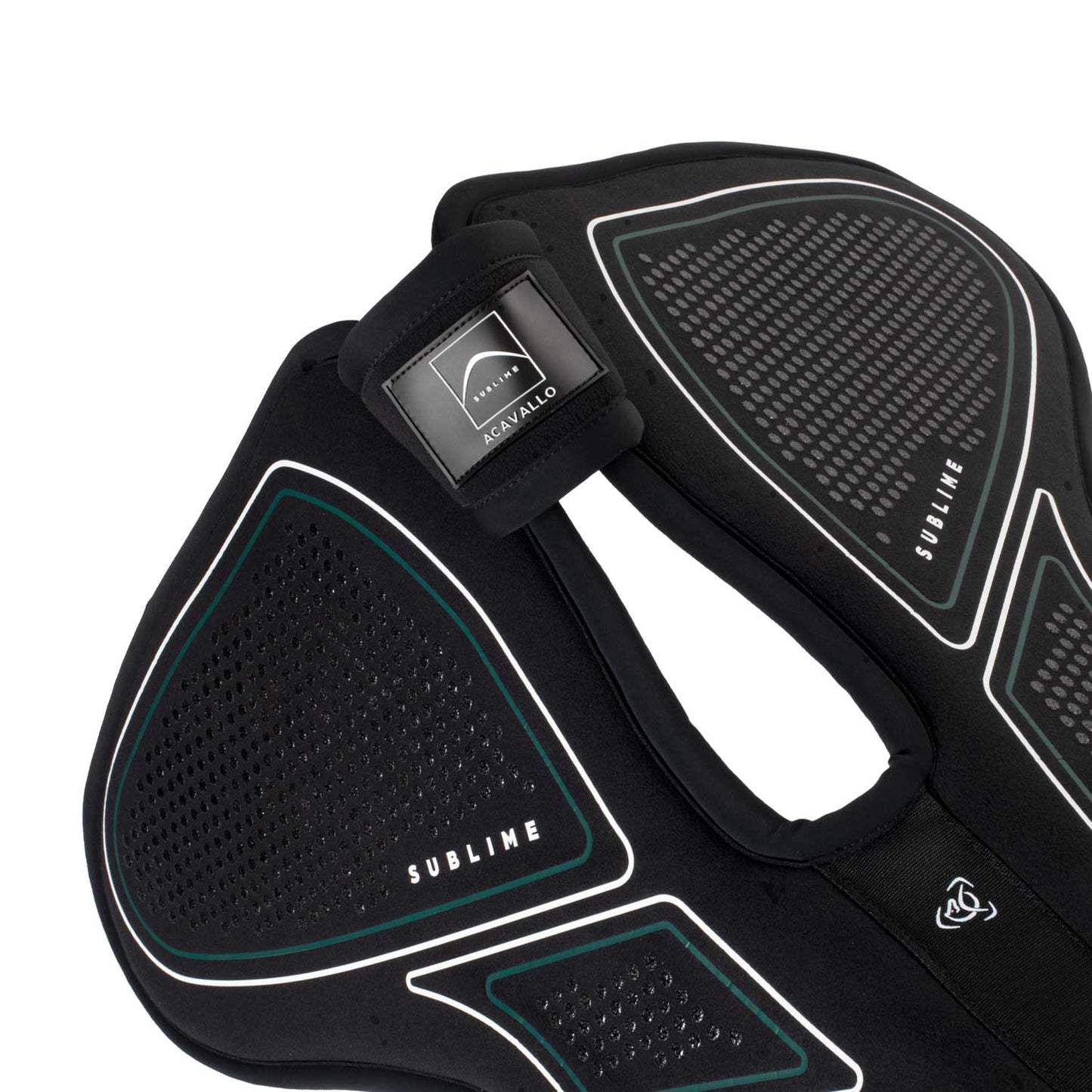 Acavallo pad de selle Zero Impact Withers Free Noir