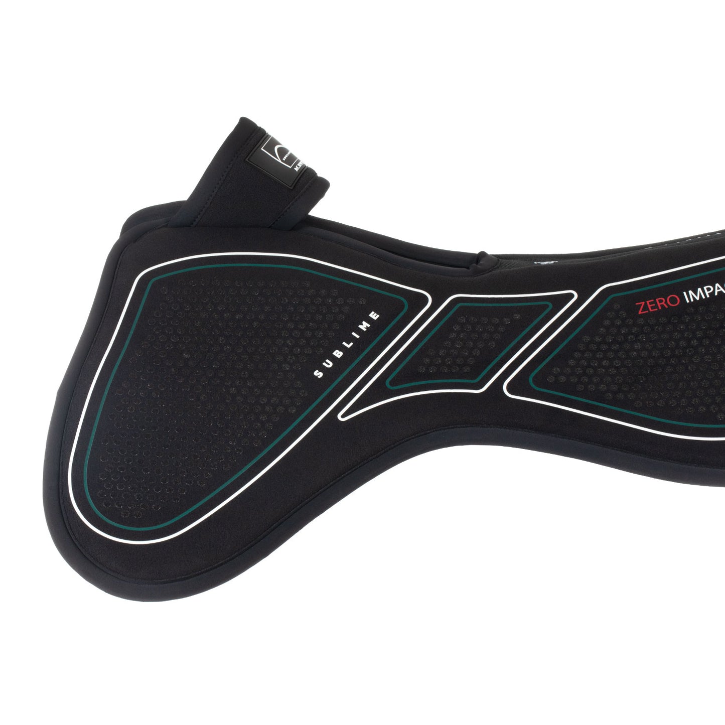 Acavallo pad de selle Zero Impact Withers Free Noir