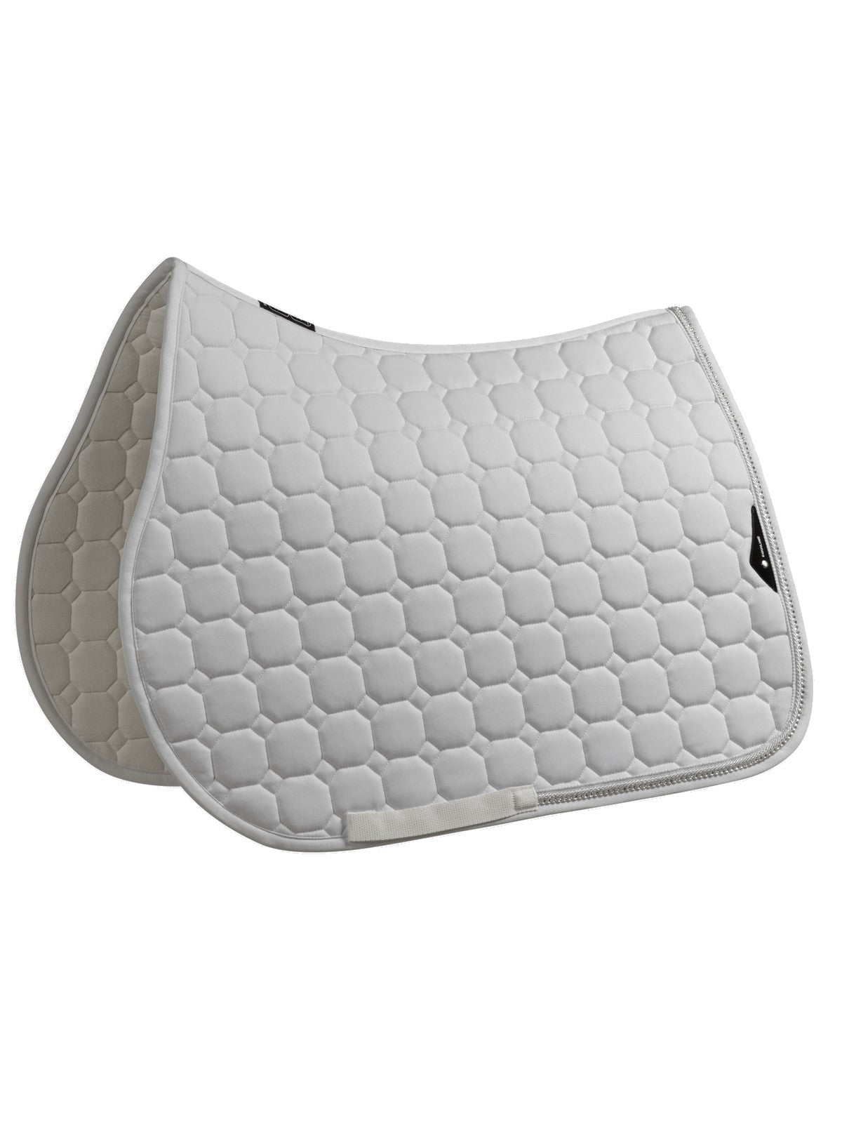 Equiline tapis de selle Eqcrystaro Saut Blanc