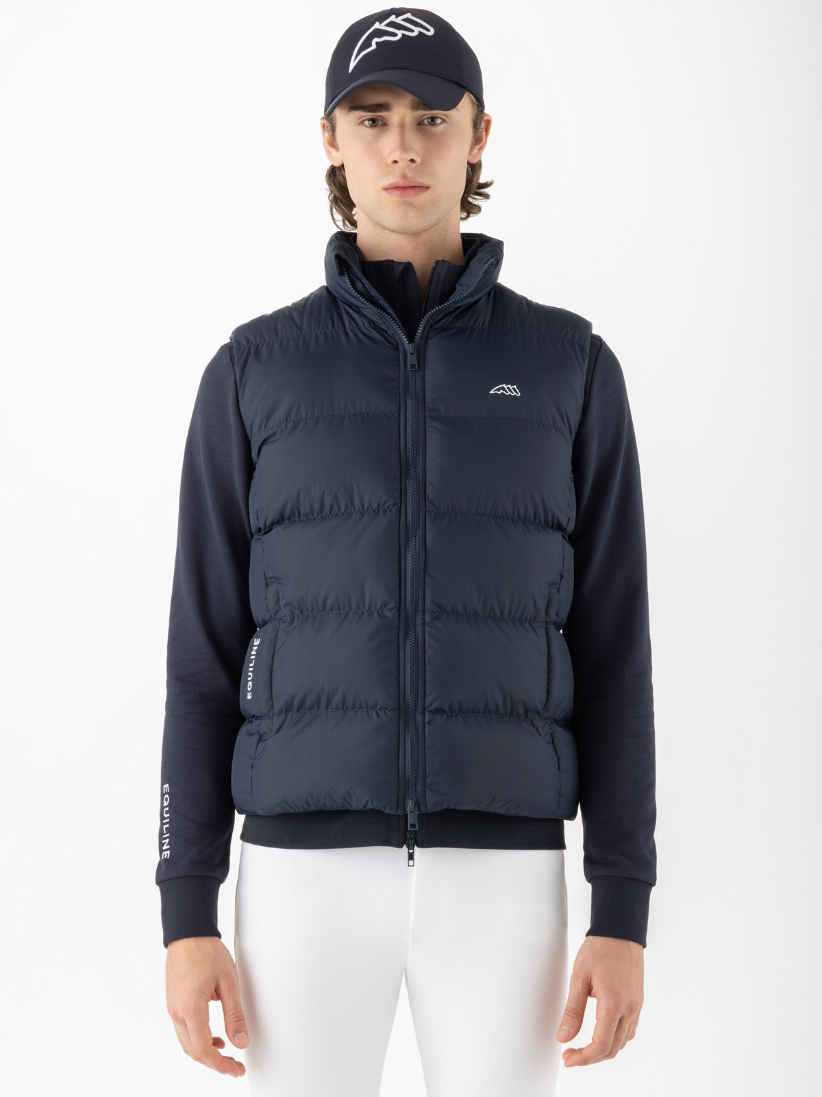 Equiline Gilet pour homme Eqcortek Navy