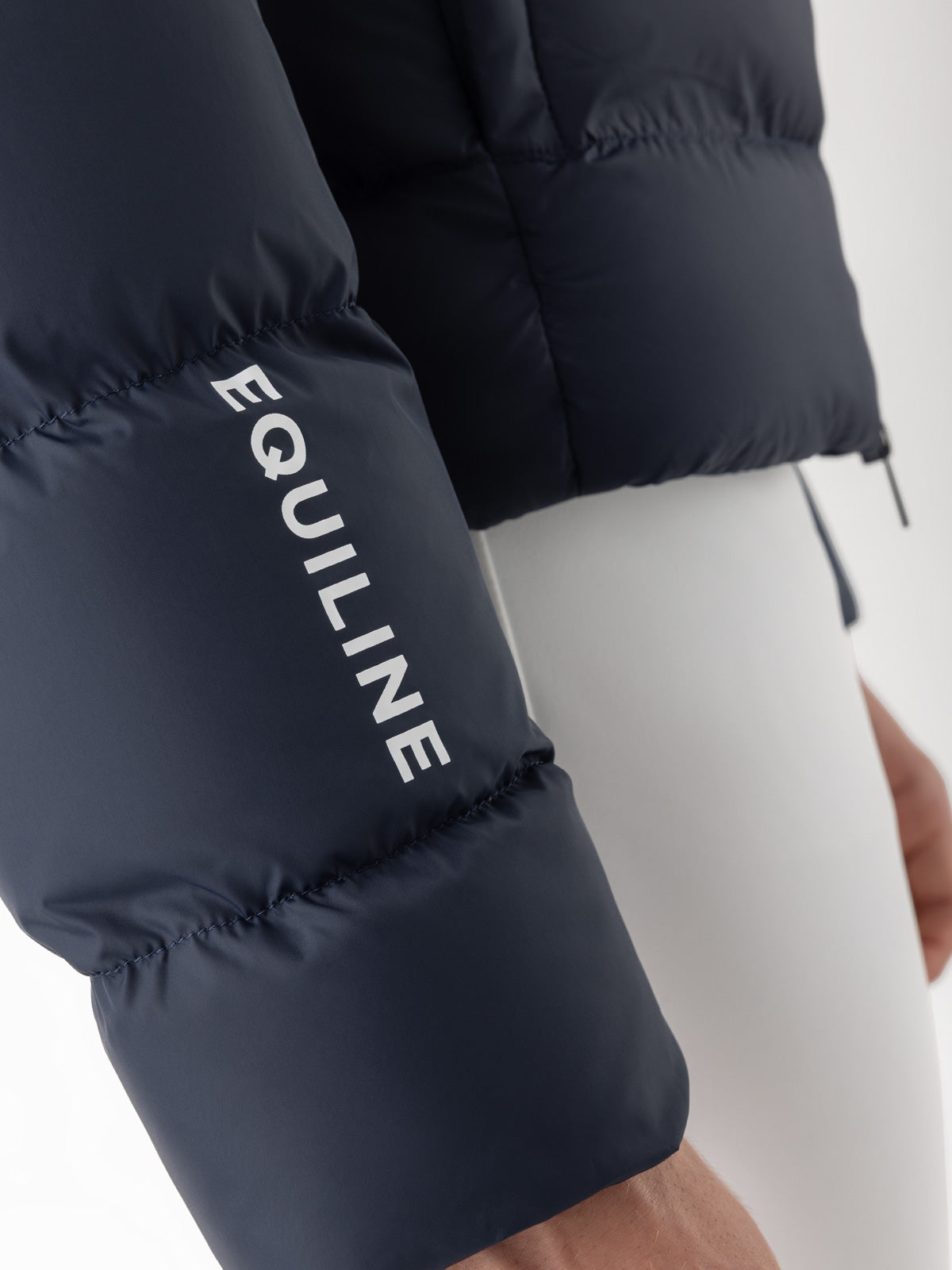 Equiline Veste Matelassée Homme Eqratek Navy