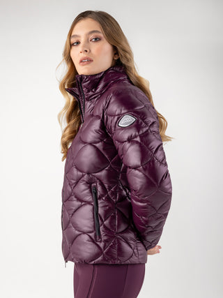 Veste d’hiver Equiline pour femme Gasic Amaranto