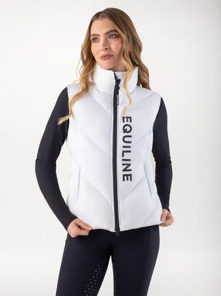 Veste d’hiver Equiline pour femme Cilet Blanc