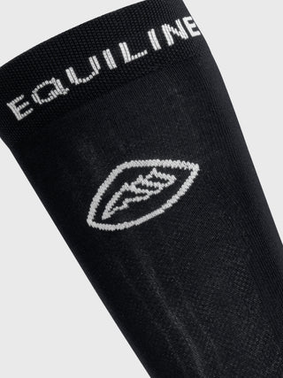 Chaussettes d'équitation Equiline Culc Noir