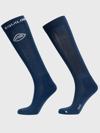Chaussettes d'équitation Equiline Culc Navy