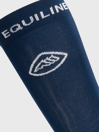 Chaussettes d'équitation Equiline Culc Navy