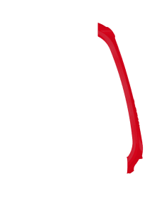 Flex-On Removable Arm set Iron S Stijgbeugels Rood