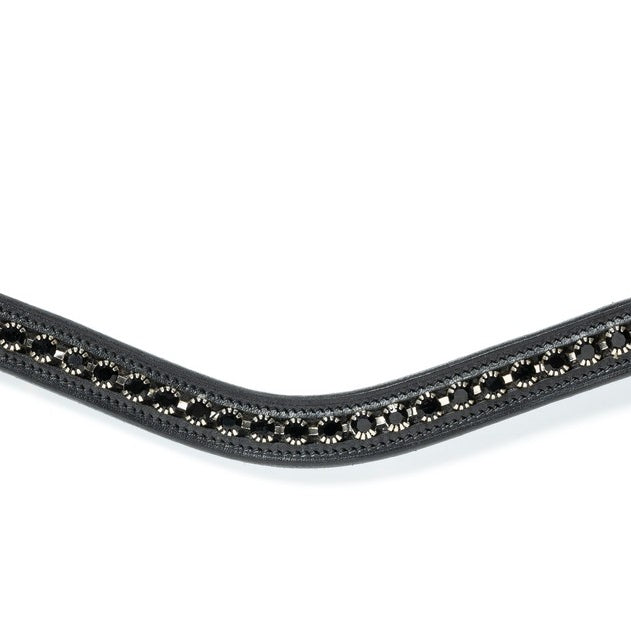 TRUST frontriem black diamants Zwart Zwart