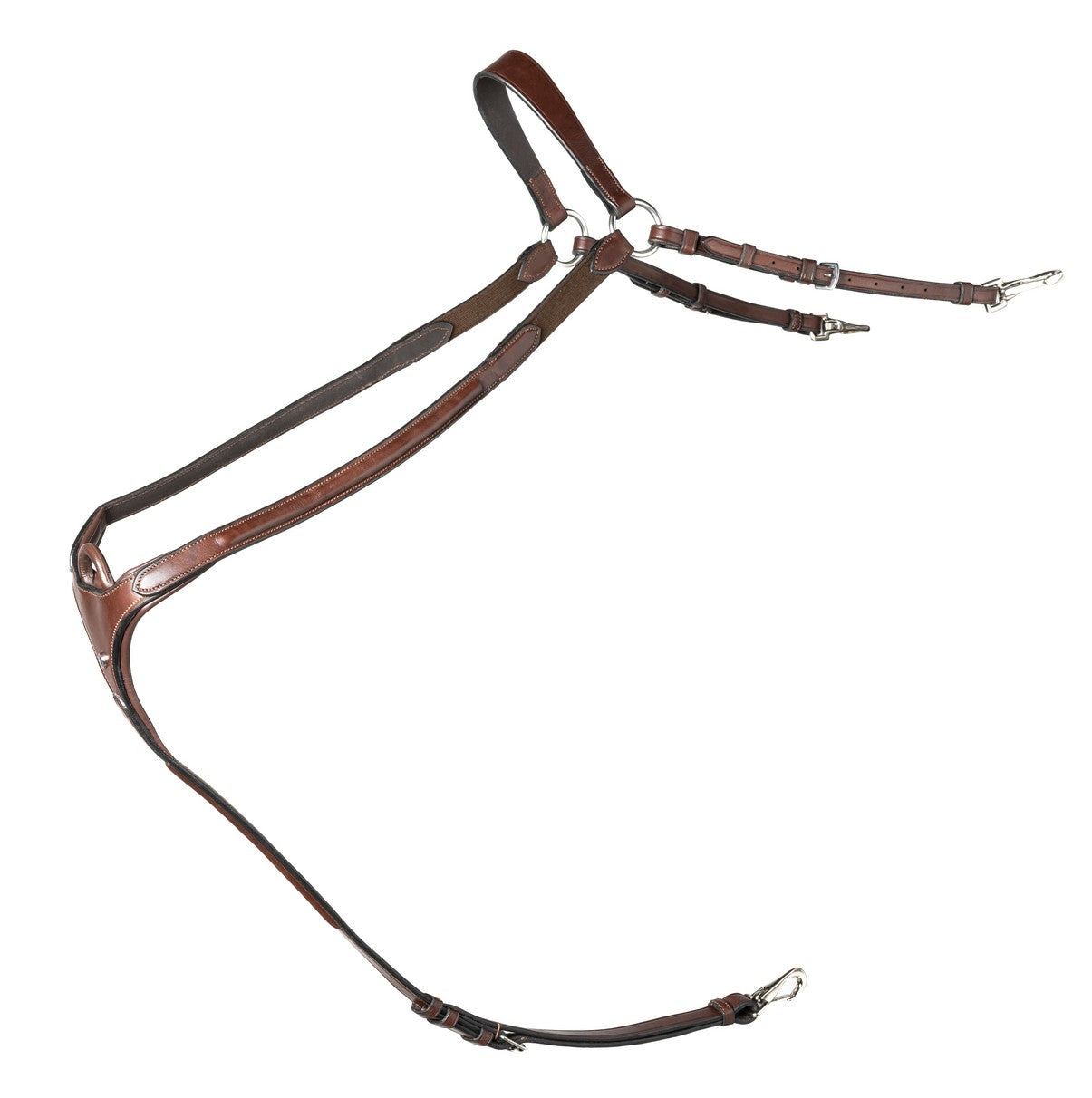 TRUST Brussels borsttuig zilveren gespen Bruin Bruin