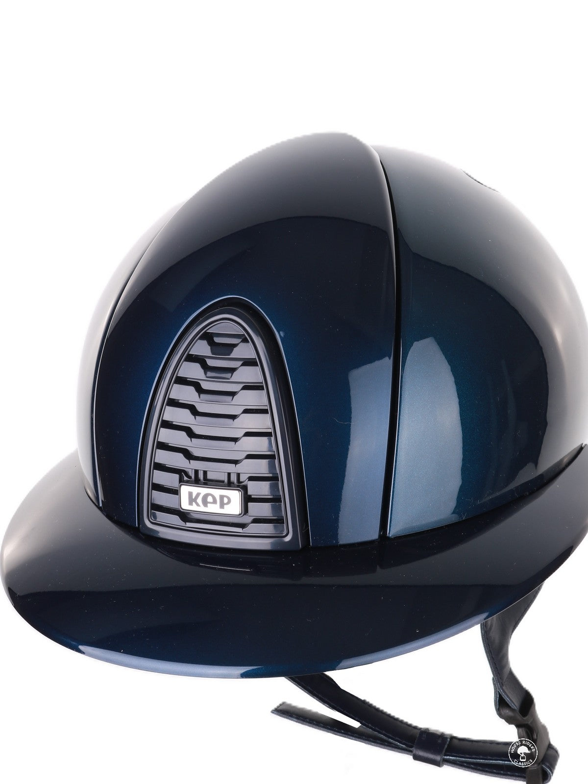 Casque Kep Italia Cromo 2.0 Shine Polo RAW Frame Bleu