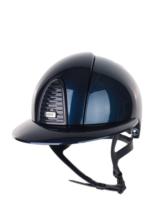 Casque Kep Italia Cromo 2.0 Shine Polo RAW Frame Bleu