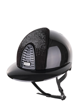 Casque Kep Italia Cromo 2.0 Shine Polo Noir RAW Frame Shaded Silver Insert