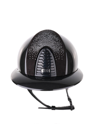 Casque Kep Italia Cromo 2.0 Shine Polo Noir RAW Frame Shaded Silver Insert