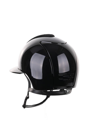 Casque Kep Italia Cromo 2.0 Polish Polo Noir Galassia Insert Swarovski Frame