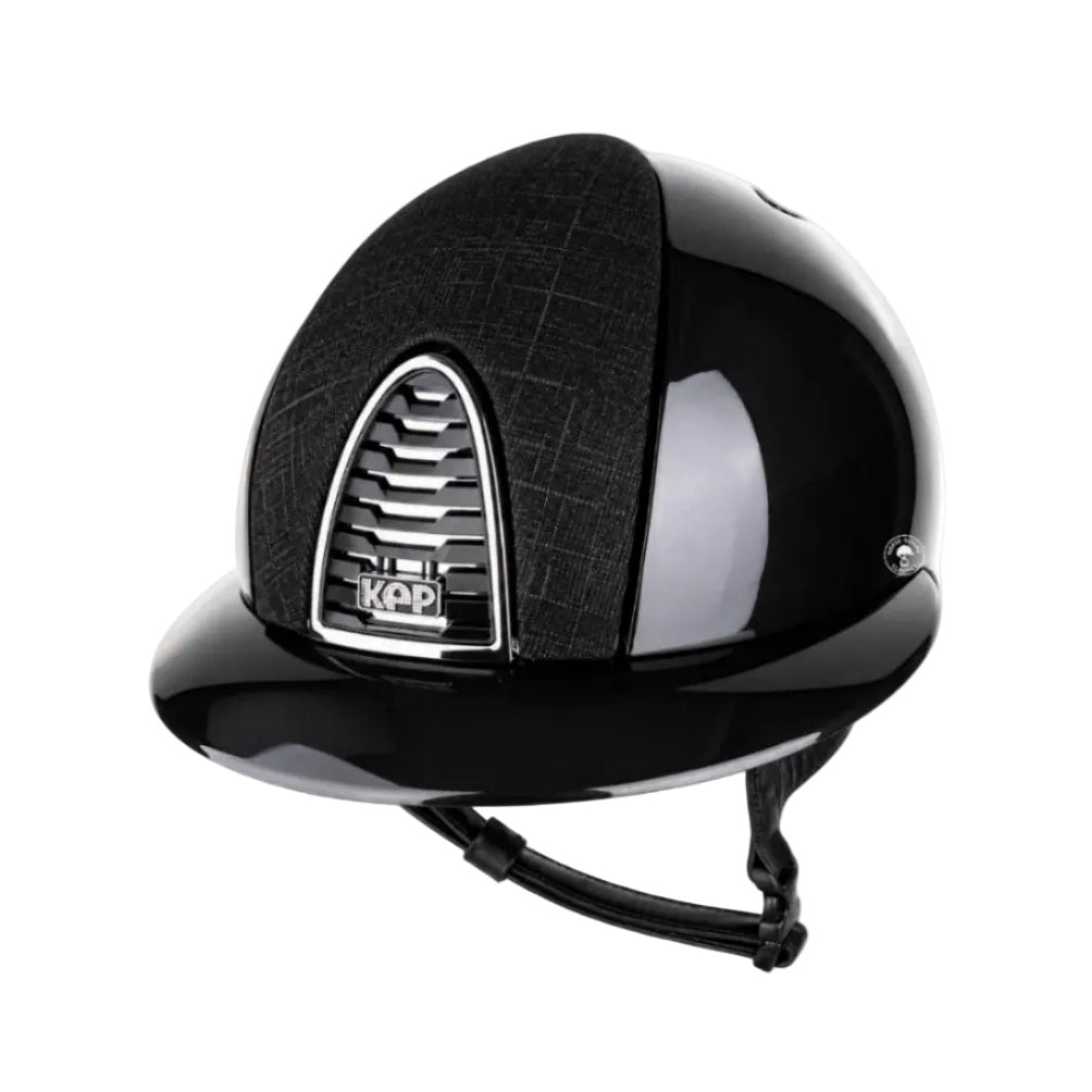 Casque Kep Italia Cromo 2.0 Shine Polo Noir Chrome Mirror Frame Galassia Insert