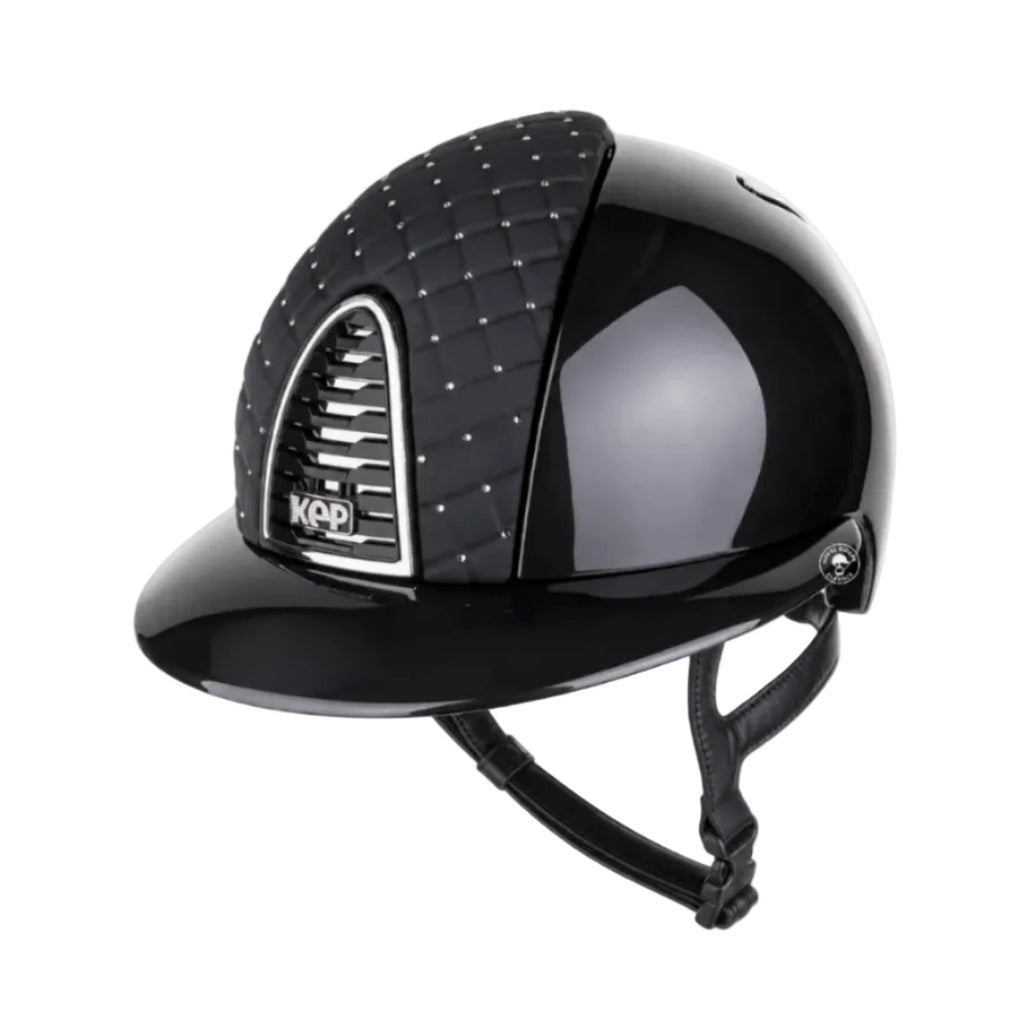 Casque Kep Italia Cromo 2.0 Shine Polo Noir Chrome Mirror Frame Milano Cross Insert