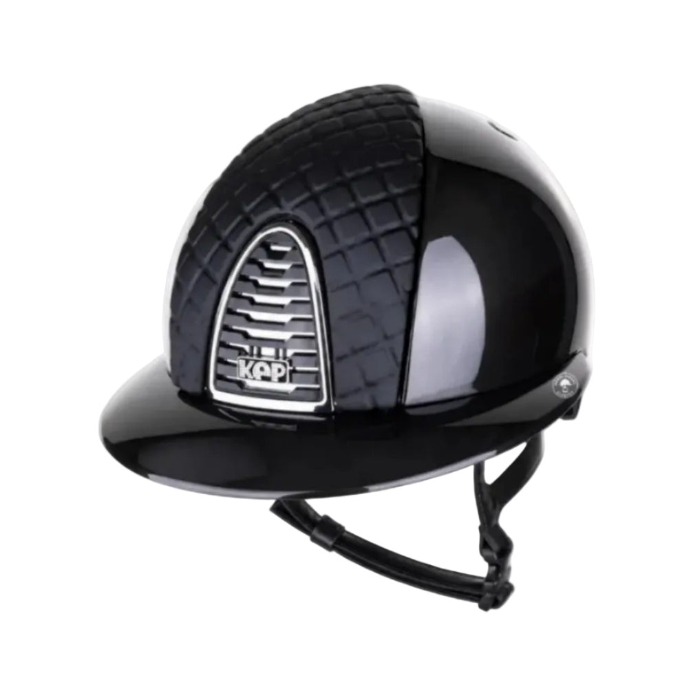 Casque Kep Italia Cromo 2.0 Shine Polo Noir Chrome Mirror Frame Milano Insert