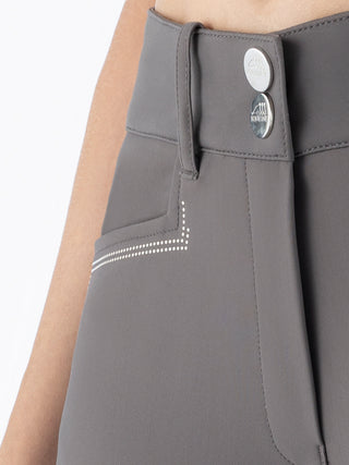 Pantalon d'équitation Equiline femme pleine adhérence taille haute Eufrefh Marsh