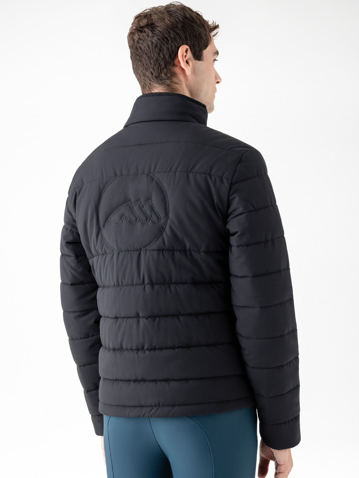 Equiline veste d’hiver pour Homme rembourrée 100g Ezic Noir