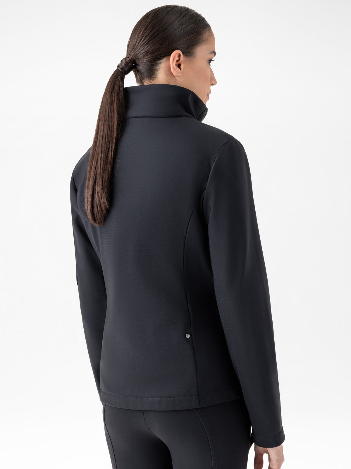 Veste softshell compatible airbag Equiline pour femme Entrec Noir