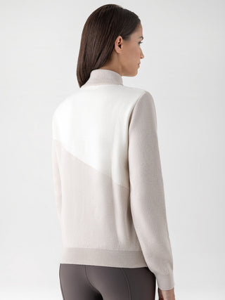 Pull chaud à col montant Equiline pour femme Eplic Tofu