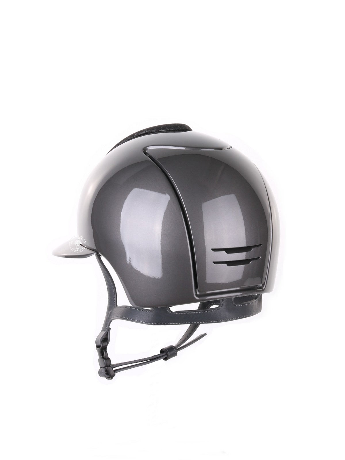 Kep Italia Paardrijhelm Cromo 2.0 Polish Polo Klep Grijs