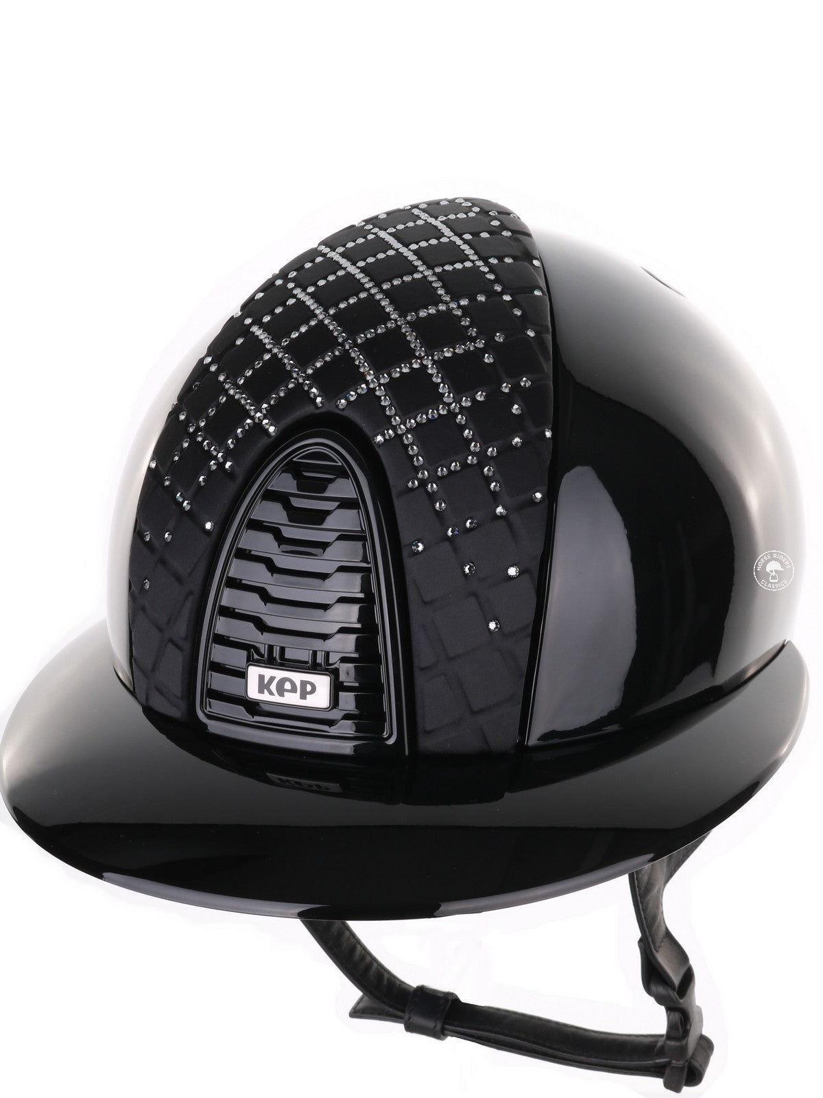 Casque Kep Italia Cromo 2.0 Polish Polo Noir Milano Black Street Insert