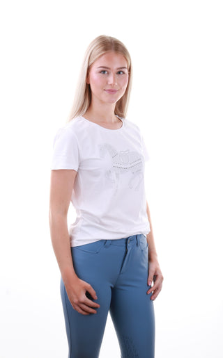 T-shirt à manches courtes pour femmes Vestrum Portimao Blanc