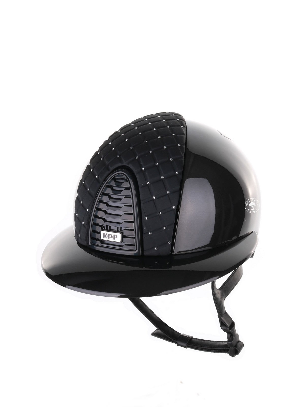 Casque Kep Italia Cromo 2.0 Shine Polo Noir RAW Frame Milano Cross Insert