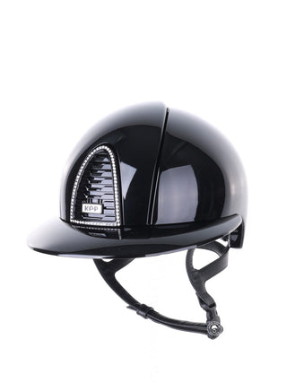 Casque Kep Italia Cromo 2.0 Polish Polo Noir Swarovski Frame