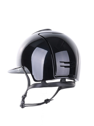 Casque Kep Italia Cromo 2.0 Polish Polo Noir Swarovski Frame