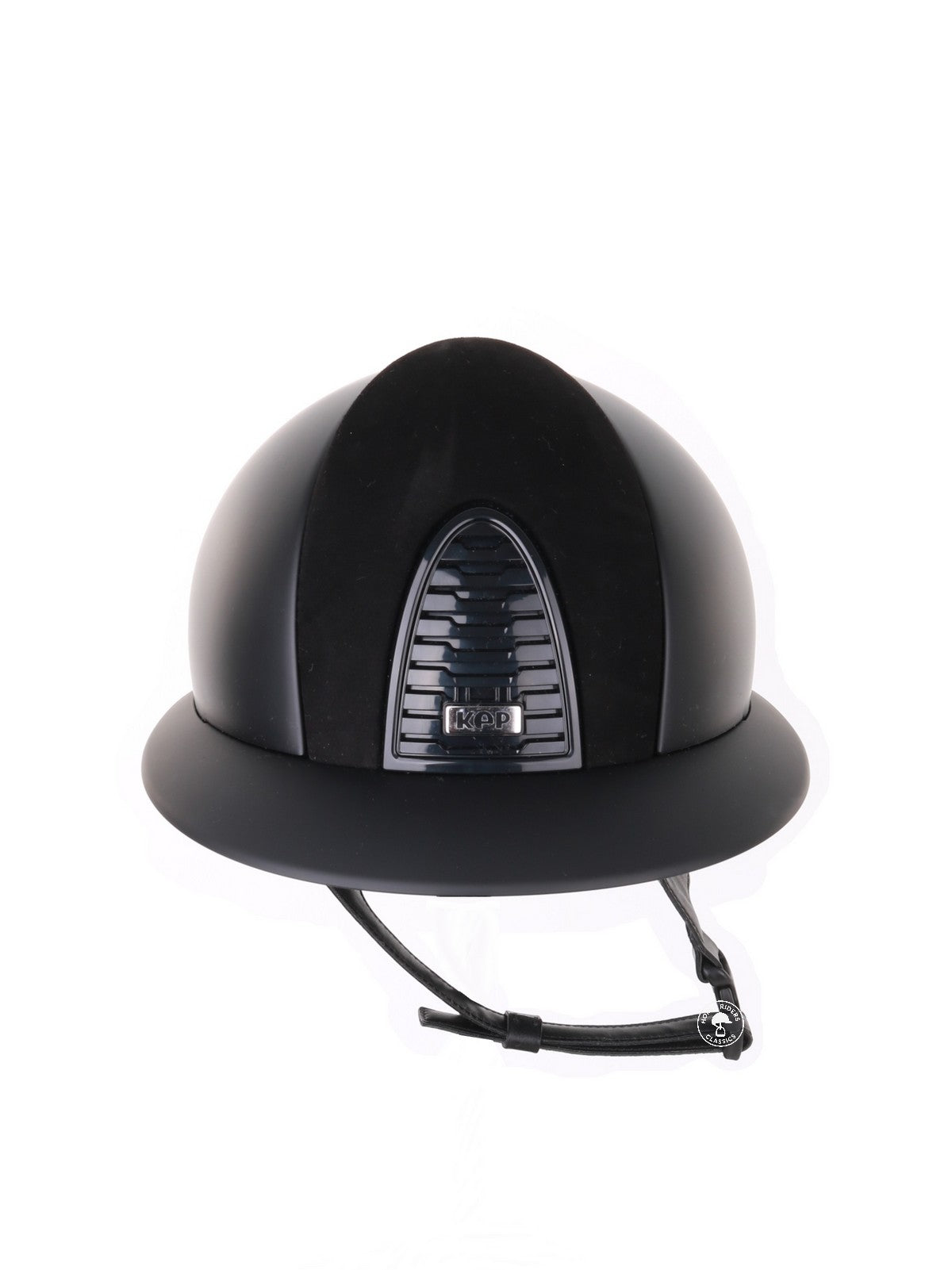 Kep Italia Paardrijhelm Cromo 2.0 Matt Polo Klep Zwart Suede Insert