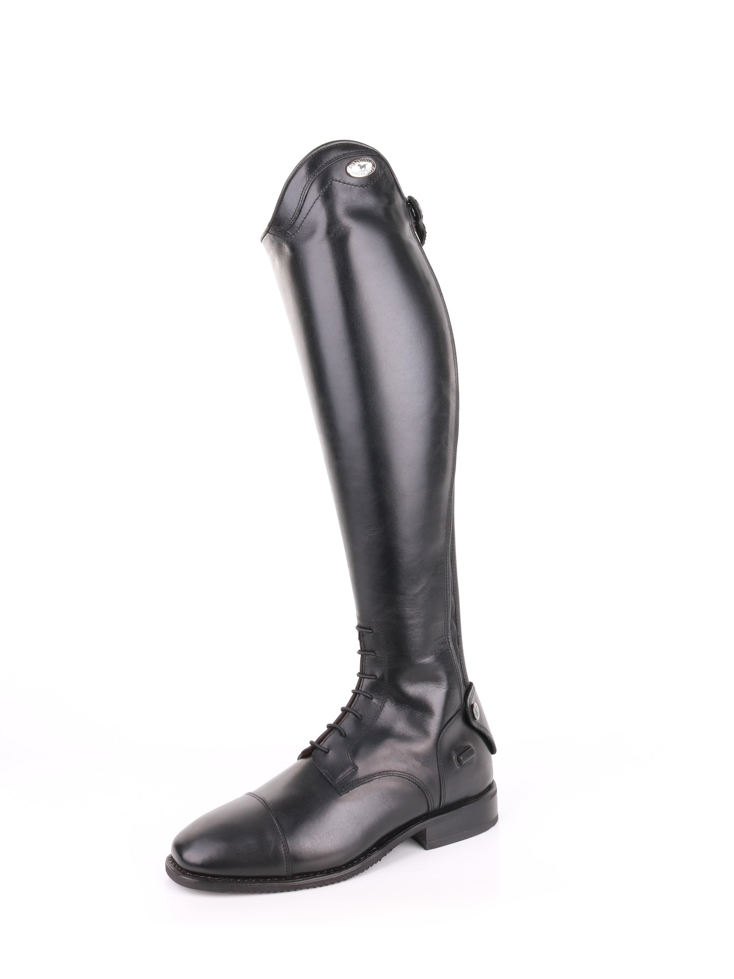 Bottes d'équitation De Niro en cuir de veau Volare noir taille 37