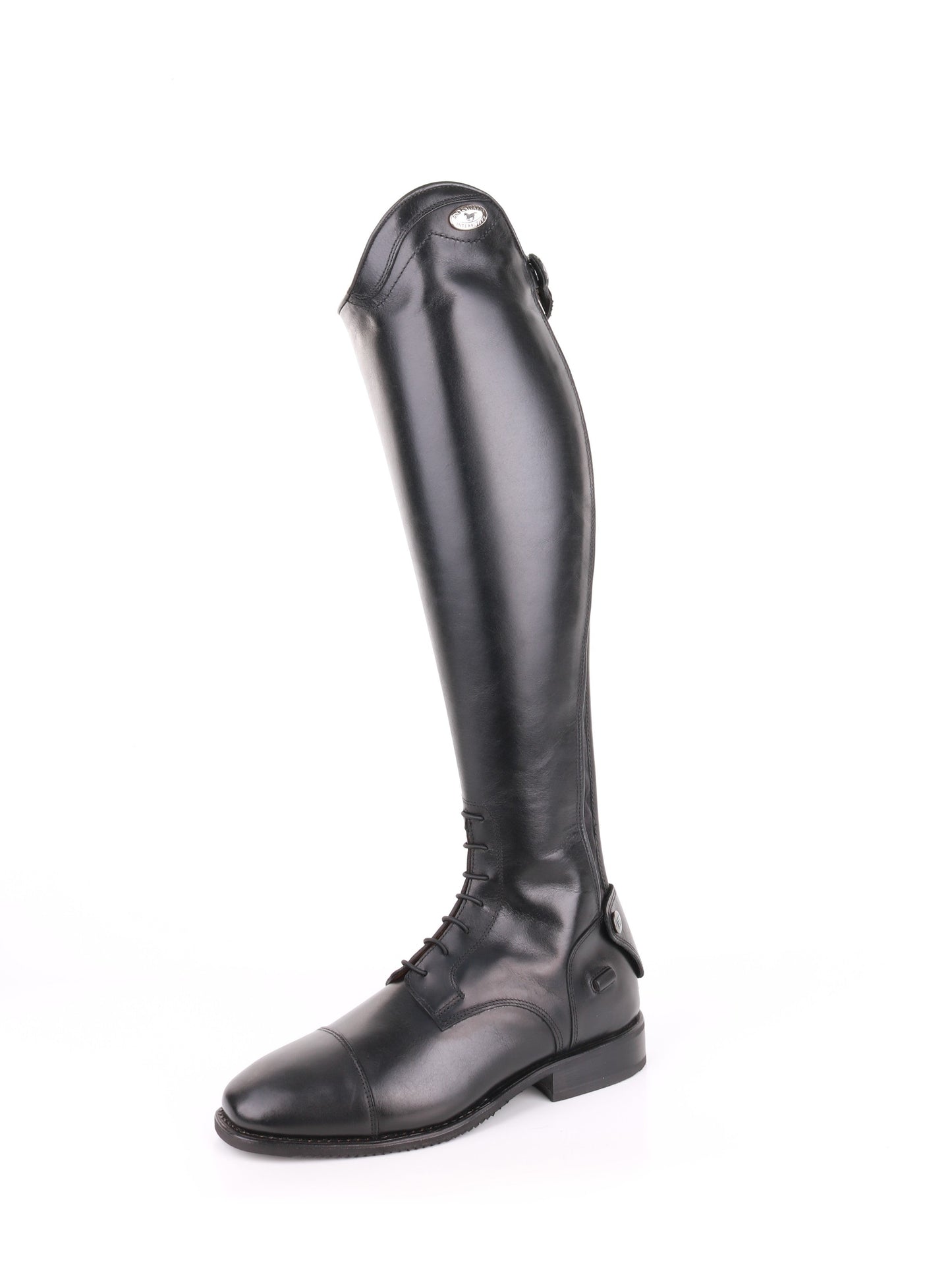 Bottes d'équitation De Niro en cuir de veau Volare noir