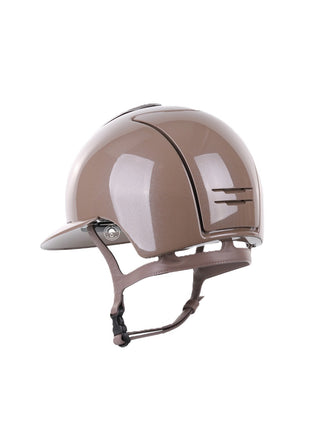 Casque Kep Italia Cromo 2.0 Diamond Polo Taupe Mirror Black Insert
