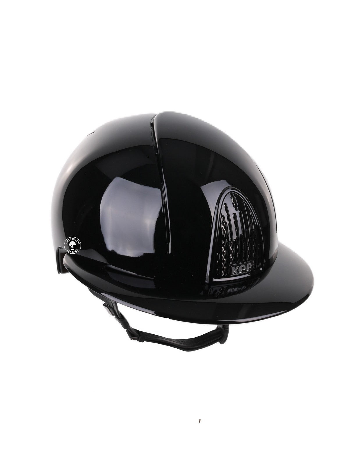 Casque d'équitation Kep Italia Smart Polish Polo Visière Noir