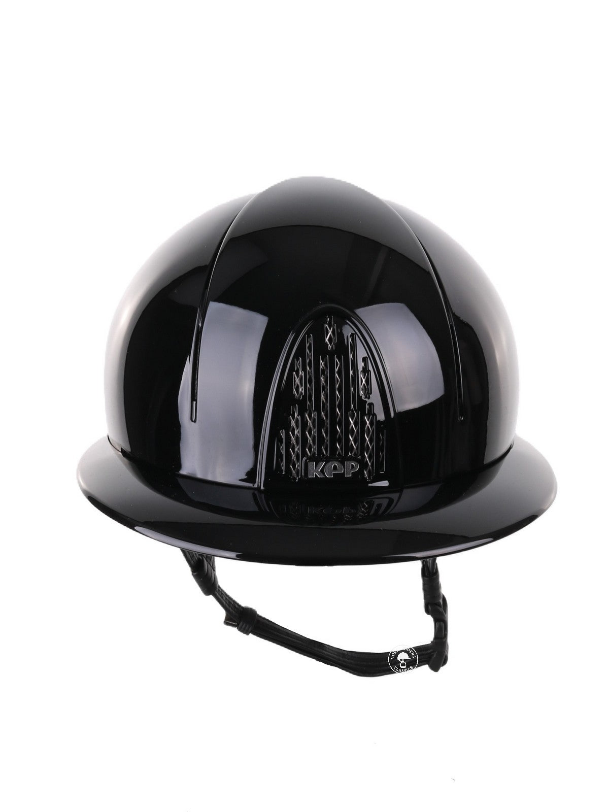 Casque d'équitation Kep Italia Smart Polish Polo Visière Noir