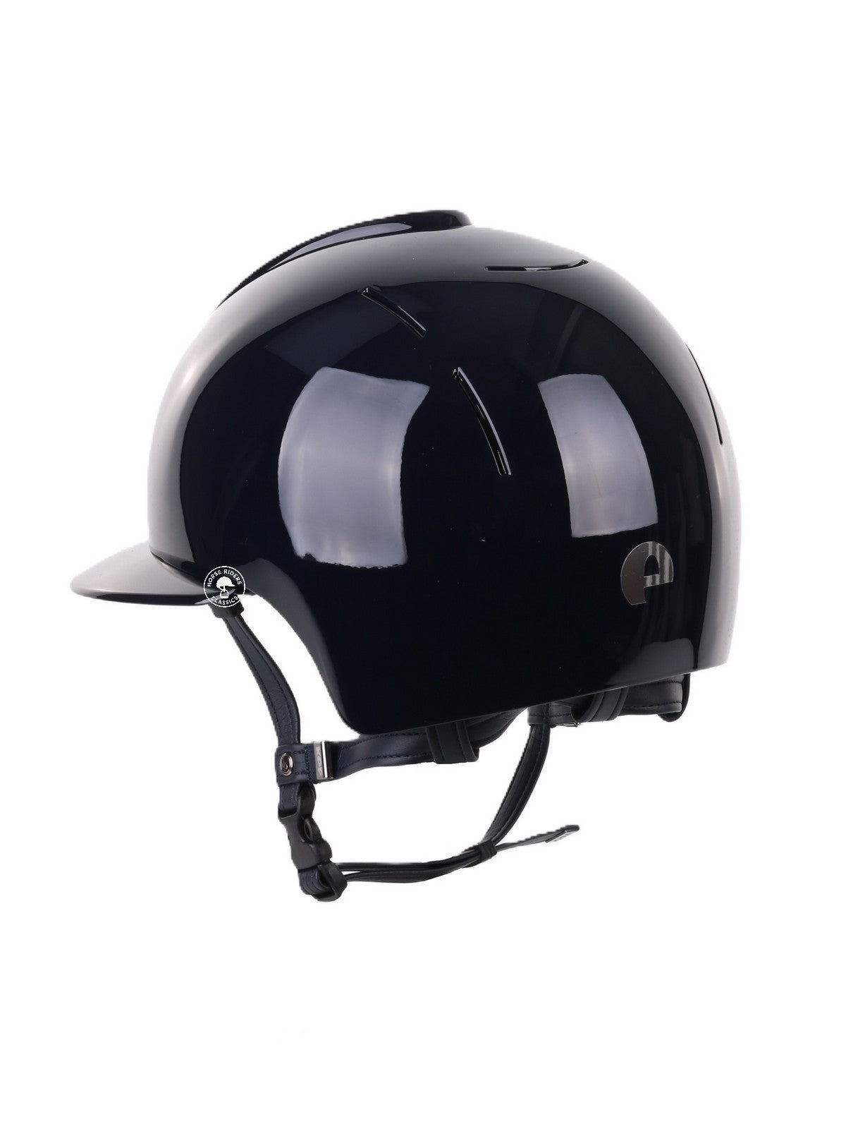 Casque d'équitation Kep Italia Smart Polish Polo Visière Bleu