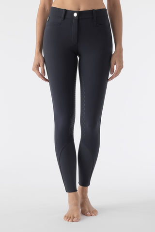 Equiline pantalon d'équitation femme full grip Ceriek Navy
