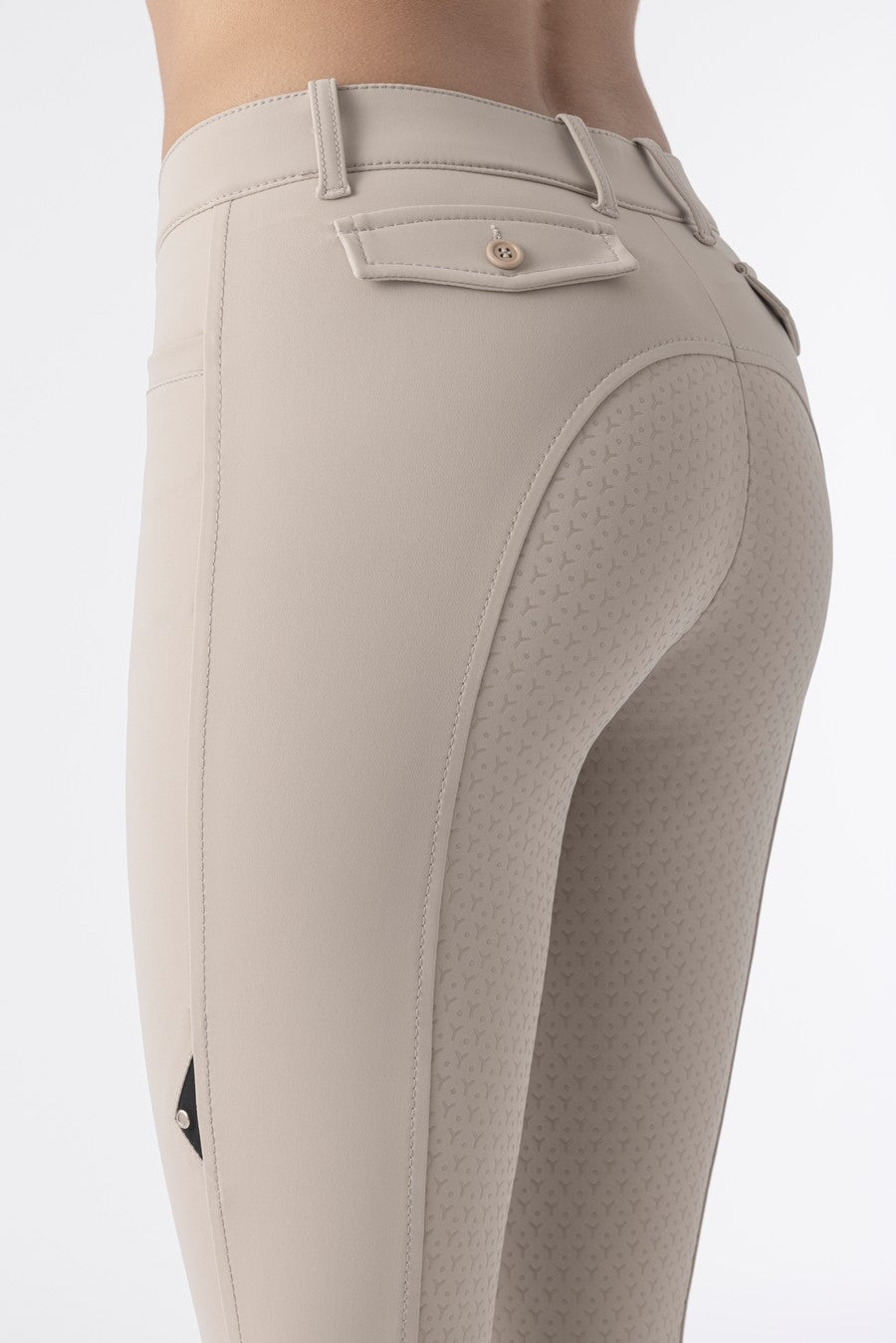 Equiline pantalon d'équitation femme full grip Ceriek Beige