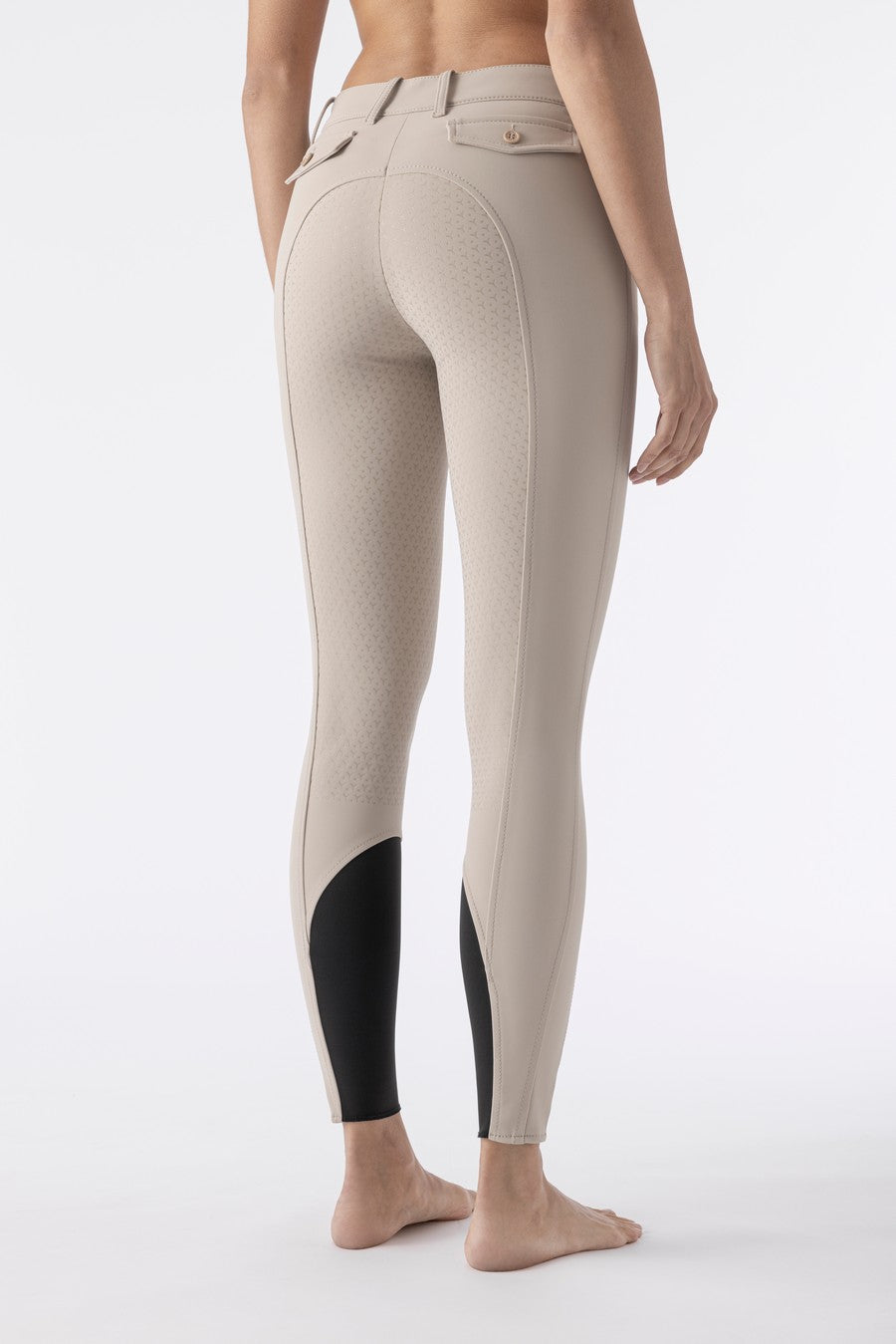 Equiline pantalon d'équitation femme full grip Ceriek Beige