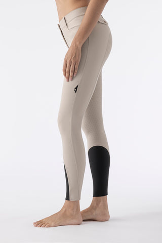 Equiline pantalon d'équitation femme full grip Ceriek Beige